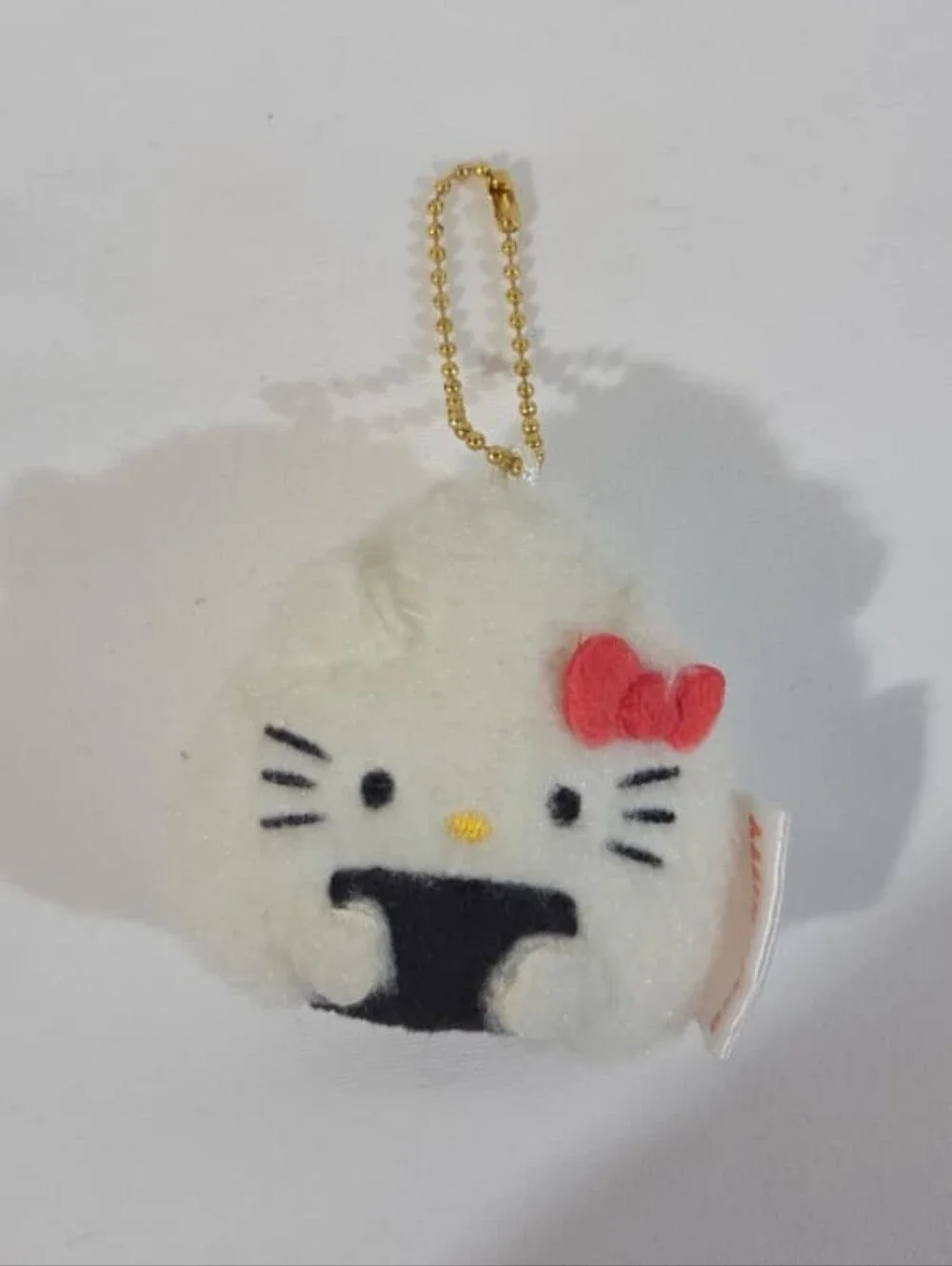 Hello Kitty onigiri plushie keychain